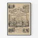Vintage-Poster Le Pacte de Famine - Prise de la Bastille 1789
