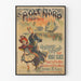Poster vintage Pattinaggio Perpetuo su Ghiaccio - Il Polo Nord