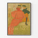 Poster vintage della Quarta Mostra Annuale della Libera Estetica 1897