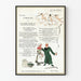 Vintage-Poster Das Geheimnis des Methusalem – Humorvolle und Retro-Wanddekoration