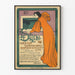 Vintage-Dekorposter Ausstellung Le Sillon 1896