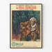 Vintage-Poster Der alte Schauspieler - Klassische Kinowanddekoration