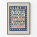Vintage poster L'Envers du Music-Hall by Colette Labourer - 32 engravings