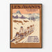 Vintage poster Les Avants sur Montreux - Mountain and winter sports poster