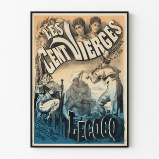 les-cent-vierges-opera-comique-de-clairville-duru-chivot-lecocq