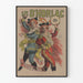 Vintage-Poster Les D'Horlac Duettisten – Retro-Wanddekoration