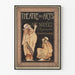 Poster vintage Teatro delle Arti - Le Nuvole