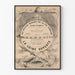 Poster vintage Le Piccole Misery della Vita Umana - Illustrazione antica
