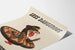Retro Poster Wall Decoration Less Dangerous Than Careless Talk