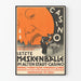 Vintage Poster of the Last Masquerade Ball at the Old City Casino