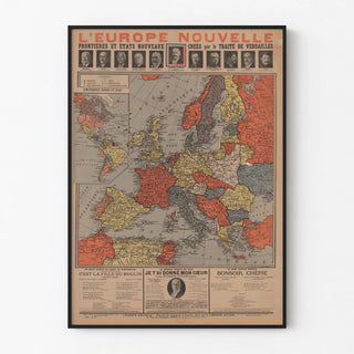 leurope-nouvelle-les-frontieres-et-les-etats-nouveaux-crees-par-le-traite-de-versailles