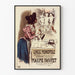 Poster vintage Linge Monopole Maxime Faivret