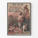 Poster Vintage Germinal di Émile Zola - Decorazione Murale Letteratura