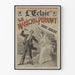 Poster vintage Il Ferratore di Maréchal di Henri Demesse