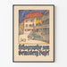 Poster d'Arte Decorativa Litografia Zum Gemsberg Basilea