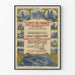 Vintage Lloyd of France war risk insurance poster