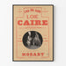 Poster vintage de L'Oie du Caire, opera buffa di Mozart