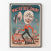 Vintage poster of Walter Bellonini, juggler, tightrope walker, and eccentric clown