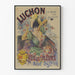 Vintage Poster for the Flower Festival in Luchon 1892