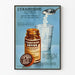 Poster vintage Lyxanthine Astier granulato antireumatico
