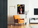 Poster vintage di copertina di rivista di basket Miami Heat 1993