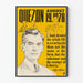 Vintage Poster Manuel L. Quezon - Illustration and Inspiring Quote 1978