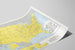Poster Map of Higher Education Institutions in the United States — artwork view