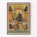 Vintage poster of Marie Hausmann, fine art artist at the foot