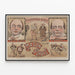 Vintage-Poster der Genre-Schöpfer Mason & Forbes Wanddekoration — gerahmtes Bild an der Wand