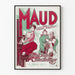 Vintage-Poster Maud - Retro-Wanddekoration Musik und Familie