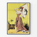 Vintage-Poster Melle Duclerc - Elegante Wanddekoration im Jugendstil