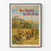 Vintage American Army Recruitment Poster