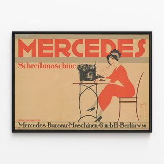 mercedes-schreibmaschine