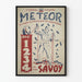 Vintage-Theaterposter „Meteor“ im Savoy, Wanddekoration