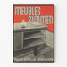Vintage-Poster Möbel Simmen - Elegante Wanddekoration