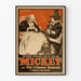 Vintage-Poster Theater Mickey oder The Crimson Nemesis