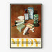 Vintage Advertising Poster for Medical Products Midy