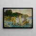 The Birth of Venus - Émile-René Ménard — framed artwork on a wall