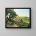 Paesaggio dei sobborghi di Tunisi - Émile Friant — quadro incorniciato alla parete