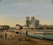 Il cuscino di Notre-Dame visto dal quai de la Tournelle - Émile Harrouart — vista dell’opera