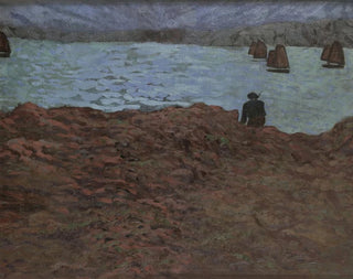 mile Jourdan - Pcheurs Et Bateau De Pche.webp