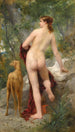 Diane dans la forêt - Émile Lévy — Ansicht des Kunstwerks