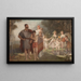 La famiglia - Émile Lévy — quadro incorniciato alla parete