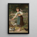 Nourrir les Colombes - Émile Munier — quadro incorniciato alla parete