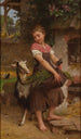 La Petite Bergère - Émile Munier — Ansicht des Kunstwerks