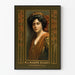 Vintage-Poster Porträt Miss Maxine Elliott Art Nouveau Stil