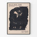 Vintage-Poster M'lle New York Vorlesung bei Lampe
