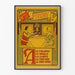 Vintage-Poster Mobile and Ohio R.R. Speisewagen, Weihnachten 1902