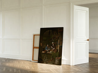 Reproduction Une épicerie - Willem van Mieris