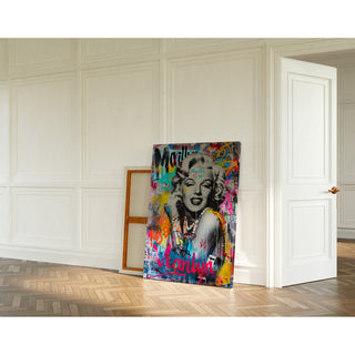Street Art Painting – Iconic Marilyn
